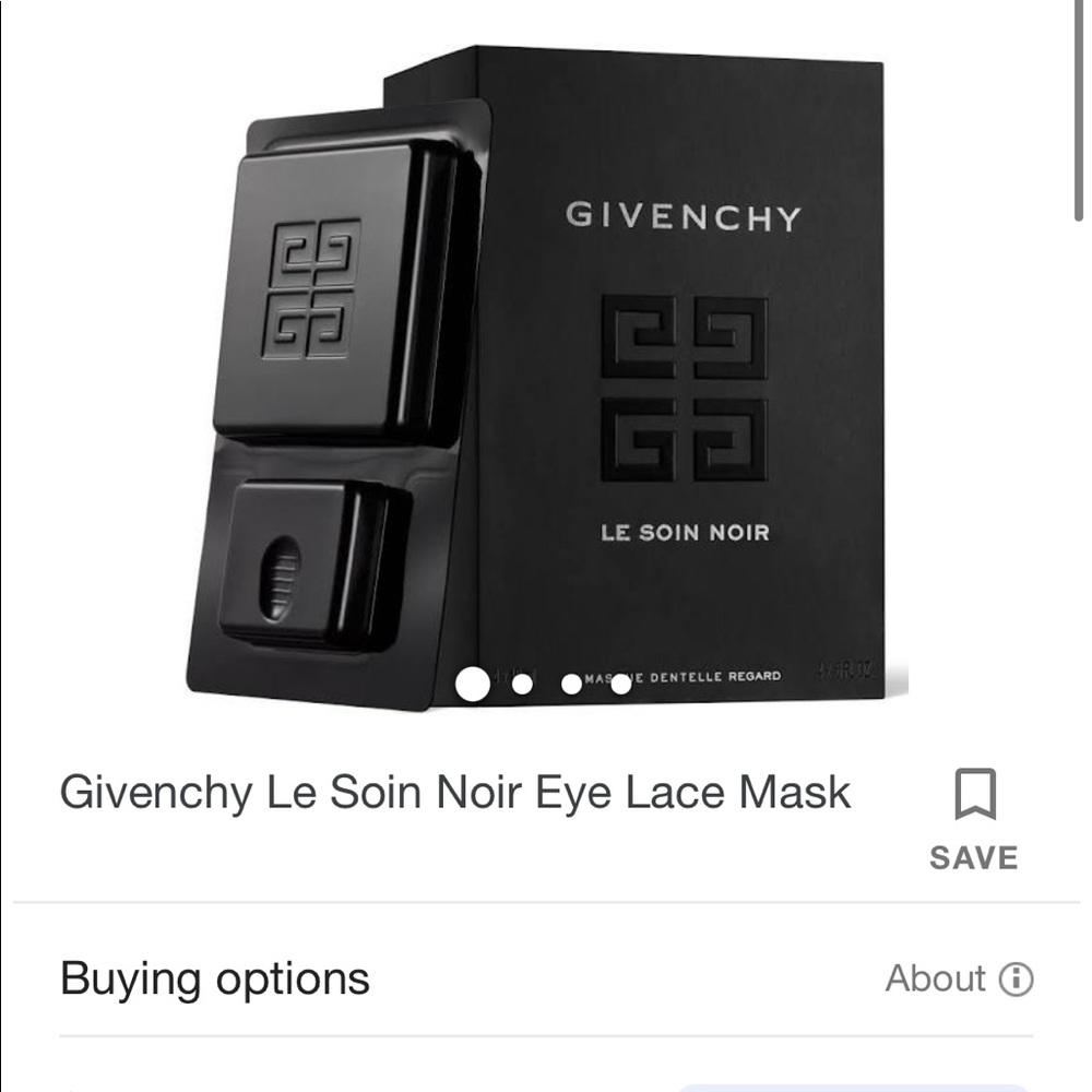 Givenchy eye mask